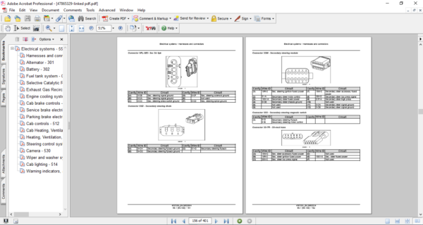 NEW HOLLAND W190C , W230C Wheel Loader Service Repair Manual (ELECTRICAL SYSTEMS) - Image 4