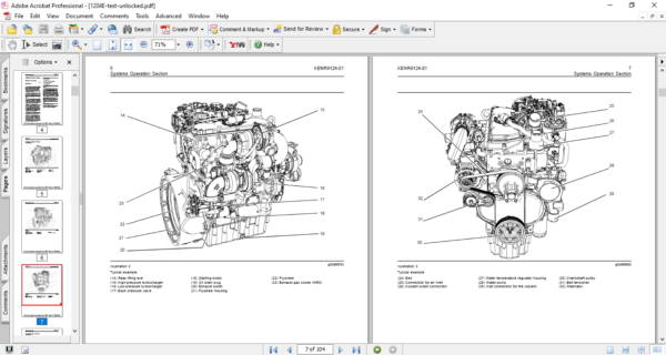 Perkins 1204E-E44TA , 1204E-E44TTA Systems Operation Testing & Adjusting Manual - Image 3