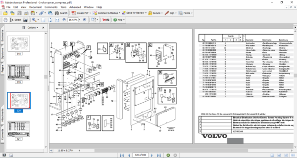 Volvo P6820C ABG Pavar Parts Catalog - Image 4