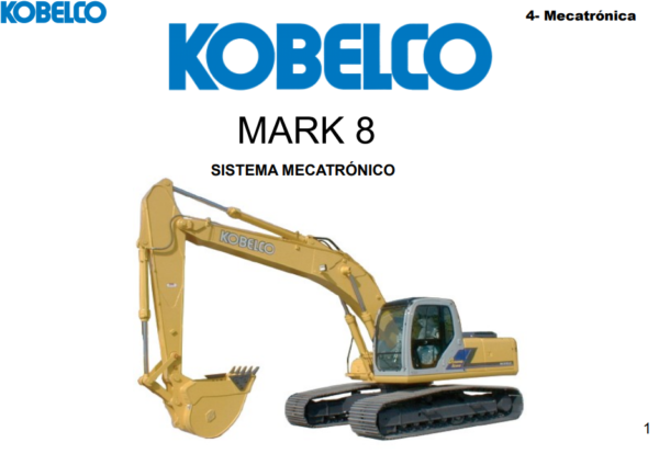 Kobelco Mark 8 Excavator MECHATRONIC SYSTEM - Image 2