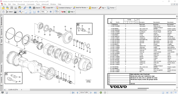 Volvo A45G Dump Truck Parts Catalog - Image 5