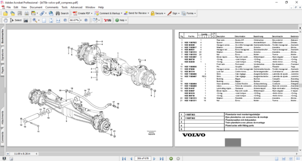 volvo bl70b parts