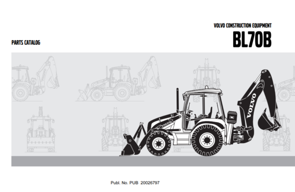 volvo bl70b parts manual