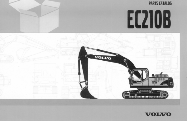 Volvo EC210B Excavator Parts Catalog - Image 2