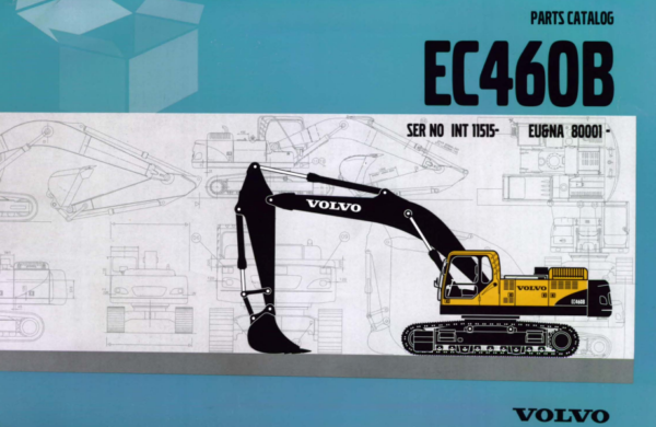 Volvo EC460B Excavator Parts Catalog - Image 2