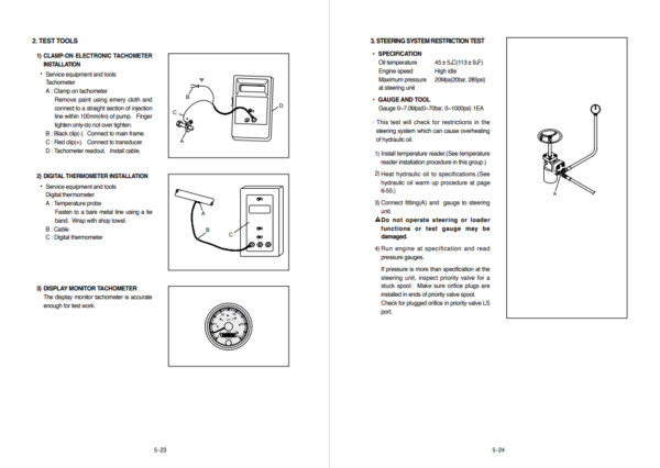 Hyundai HL740-3A Wheel Loader Service Repair Manual - Image 5