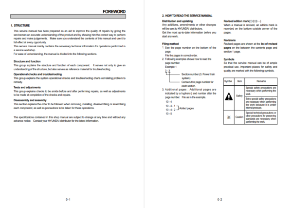 Hyundai HL780-3 Wheel Loader Service Repair Manual - Image 2
