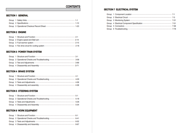 Hyundai HL780-9 Wheel Loader Service Repair Manual - Image 2