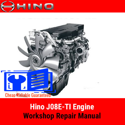 Hino J08E parts manual