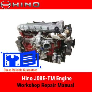 hino j08e engine manual