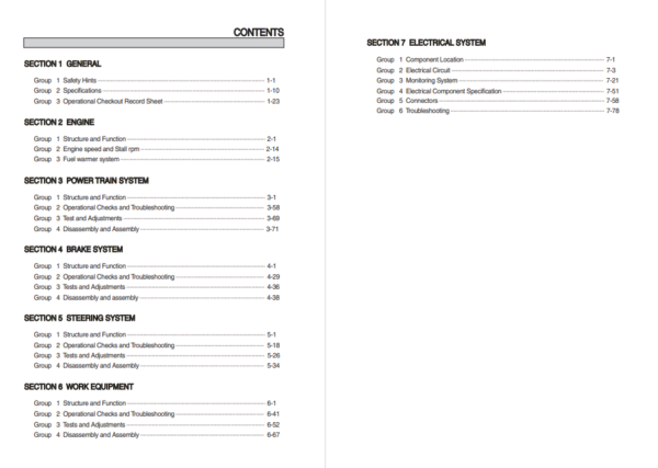 Hyundai HL780-9S Wheel Loader Service Repair Manual - Image 2