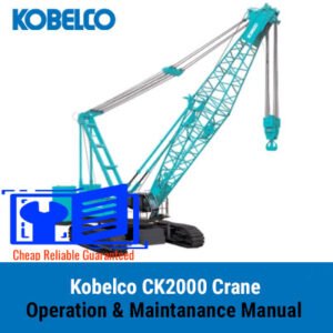 kobelco ck2000 operator's manual pdf