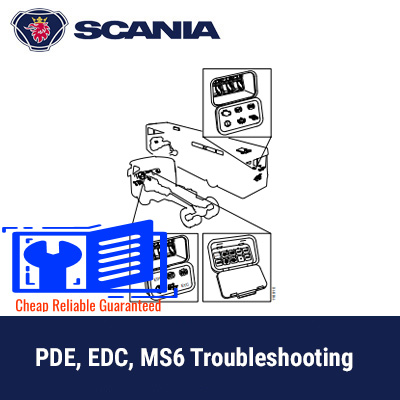 Scania Fuel System with unit Injector PDE, EDC, MS6 Troubleshooting Manual