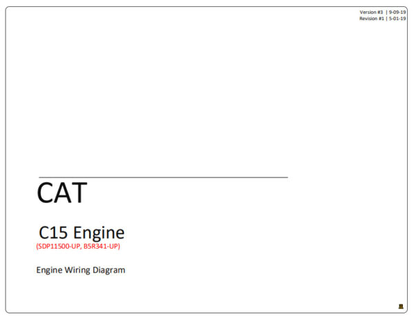 c15 cat engine alternator belt diagram