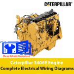 Caterpillar 3406E Engine Complete Electrical Wiring Diagrams