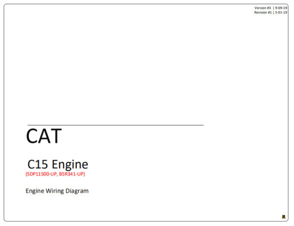cat c15 engine diagrams