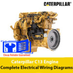 Caterpillar C13 Engine Complete Electrical Wiring Diagrams