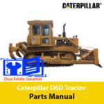 Caterpillar D6D Tractor Parts Manual