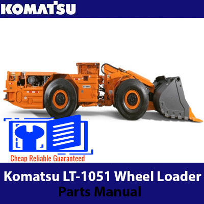 Komatsu LT-1051 Wheel Loader Parts Manual