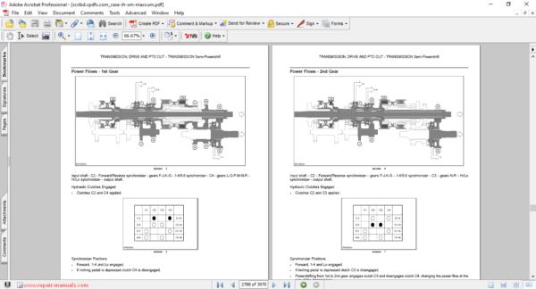 Case Maxxum Series Tractor Service Repair Manual - Image 5