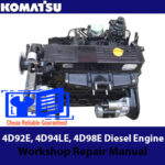Komatsu 4D92E, 4D94LE, 4D98E Diesel Engine Workshop Repair Manual
