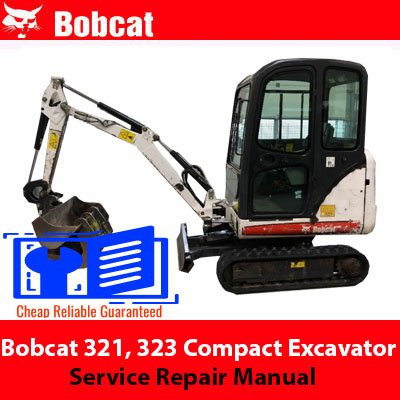 Bobcat 325, 328 Compact Excavator Service Repair Manual