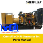 Caterpillar 3456 Generator Set Parts Manual