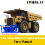 Caterpillar 789C Off-Highway Truck Parts Manual