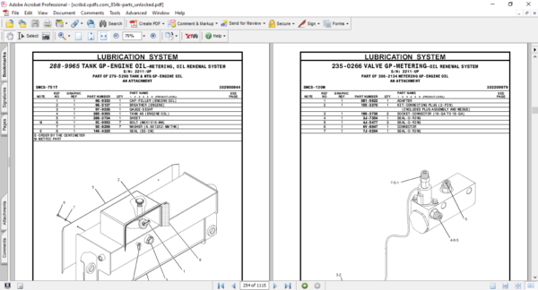 Caterpillar 854K Wheel Dozer Parts Manual - Image 3