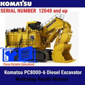 komatsu pc8000 fuel consumption-komatsu shop manual