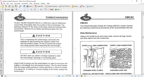 2002 mack truck fuse box diagram