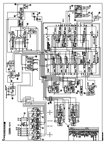 Daewoo Solar 470LC-V Excavator Hydraulic Diagram