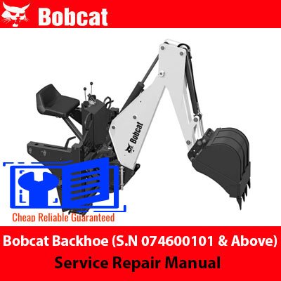 Bobcat Tractor Backhoe 6TB, 7TB, 8TB Service Repair Manual