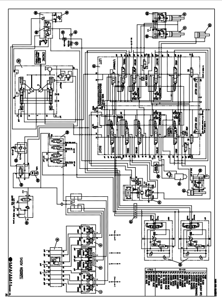 Daewoo Solar S420lc-v Excavator Hydraulic Diagram