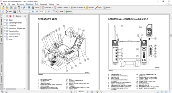 Daewoo Solar 470LC-V Operation and Maintenance Manual - Image 3