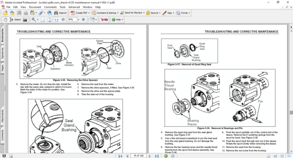 drexel forklift service manual