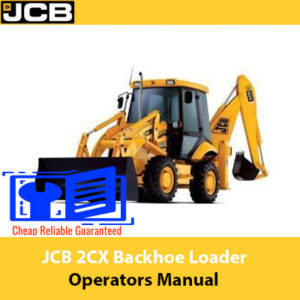 jcb 2cx operator's manual pdf