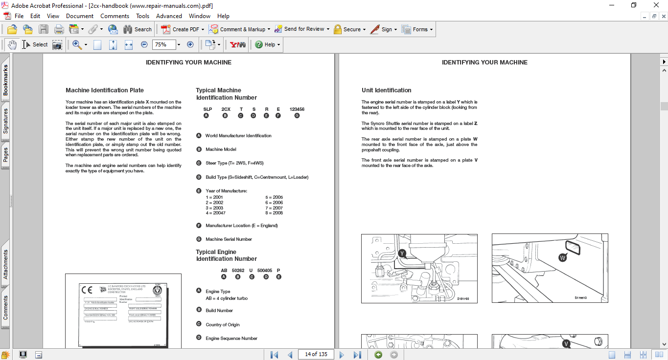 jcb 2cx operators manual pdf