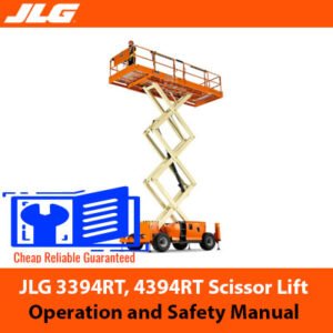 jlg 3394rt operator's manual