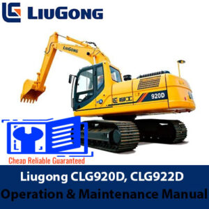 liugong excavator service manual pdf