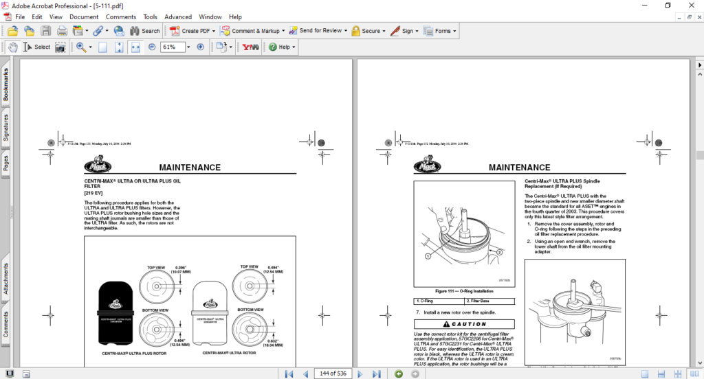 Mack Aset AC Diesel Engine Service Repair Manual