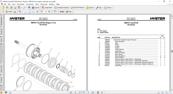 hyster forklift manual pdf