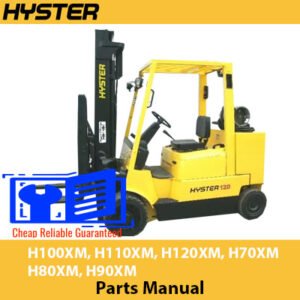 hyster h100xm parts manual