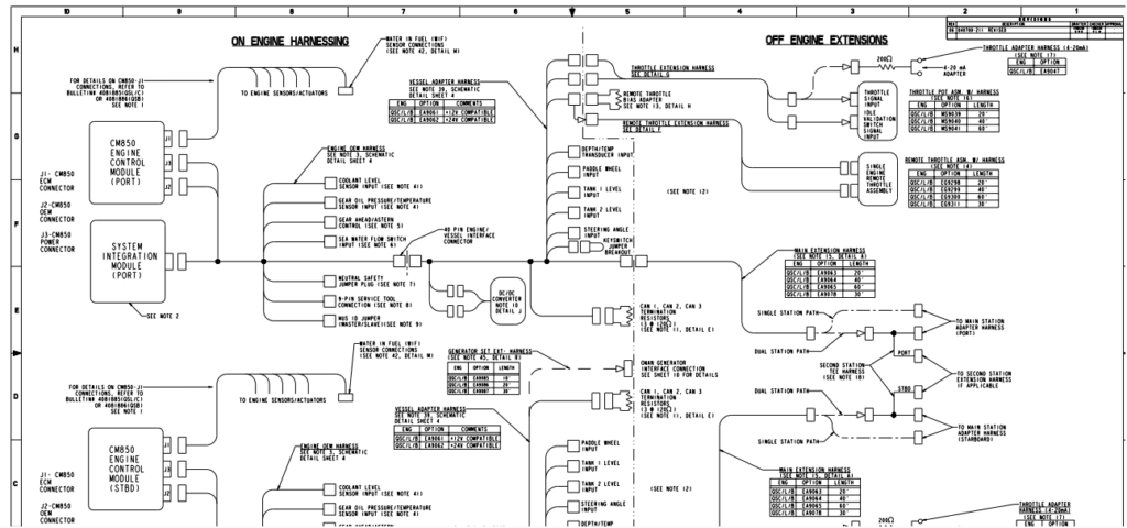 Cummins Cm850 Complete Wiring Diagram