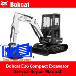 bobcat e26 operators manual