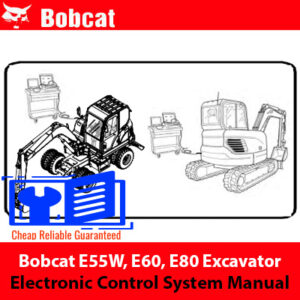 bobcat e80 service manual pdf