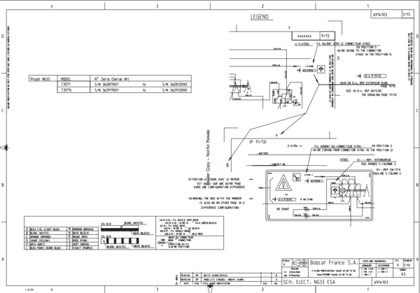 bobcat electrical schematic