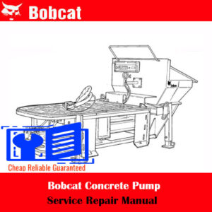 bobcat concrete pump manual