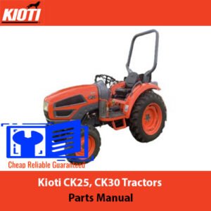 Kioti CK25 Tractor Kioti CK30 Tractor