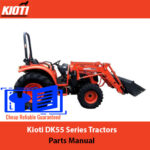 Kioti DK55 Series Tractors Parts Manual